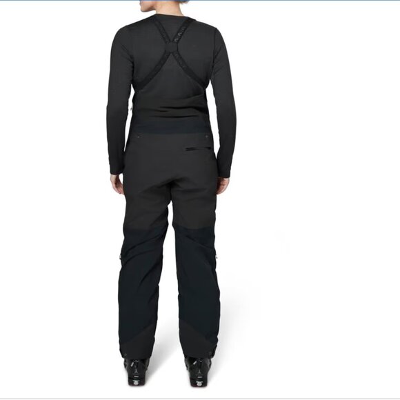Flylow Moxie Bib Pant Women's M, Black - Picture 3 of 5